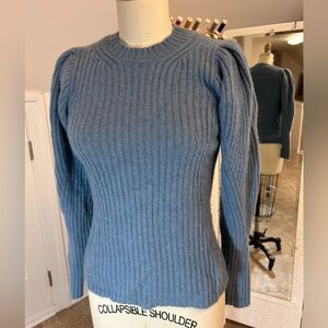 Elie Tahari Cashmere sweater with oversized sleeve cap